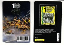 Italia 2021 - Fiamme Gialle, Guardia di Finanza - tessera filatelica 