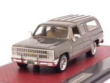 Chevrolet Suburban 1981 Grey Metallic 1:43 MATRIX MX20302-413
