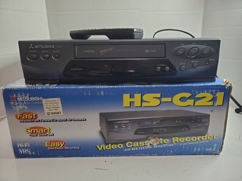 Mitsubishi g21 vcr vhs - mitsubishi,