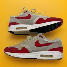 Taglia 11.5 - Nike Air Max 1 OG Anniversary 2017 Uscita Rosso