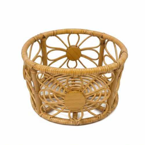 Cesto rattan intrecciato - in,