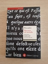 "DISCORSO SUL METODO" - Renè Descartes -  Laterza (edizione bilingue)