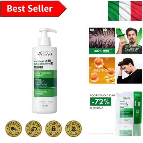 Vichy dercos shampoo 390ml - shampoo,