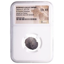 Moneta romana AE Tetricus II