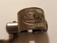 Bloccaggio Canotto manubrio per Bici Pieghevole epoca marchiato STOP brevettato 