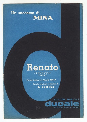 Spartito mina renato - renato,