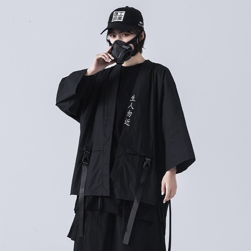 Cardigan kimono unisex punk