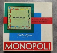 Monopoli Vintage In Lire Scatola Quadrata ( Leggere Descrizione)