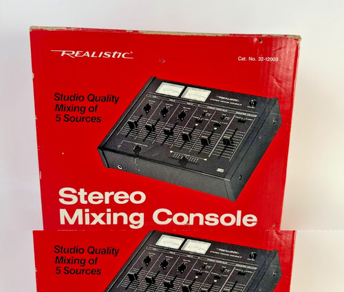 Mixer console mixer stereo
