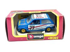 VINTAGE Burago 1/24 Diecast 9194 Mini Metro Datapost Hepolite NEW OLD STOCK #BM
