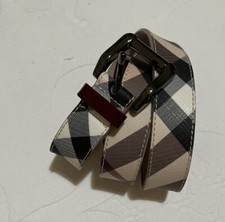cintura donna Burberry pelle