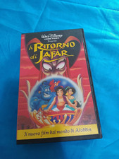Cassetta VHS WALT DISNEY il RITORNO di JAFAR Cartoni Animati - ORIGINALE VS 4532