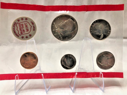 1971 mint five coin - five-coin, fdc