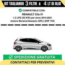 Tagliando per RENAULT Clio IV
