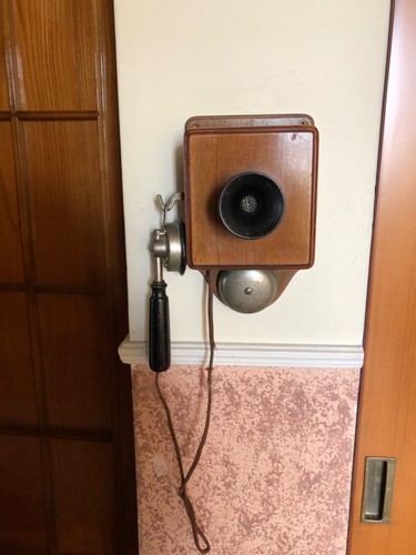 Telefono antico primi del 900 - antico,