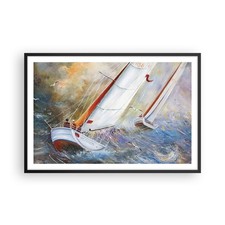 Poster 91x61cm Barca a vela