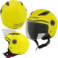 Casco Scooter Moto Ragazzo Bambino Protettivo Certificato ECE 22 06 Fluo