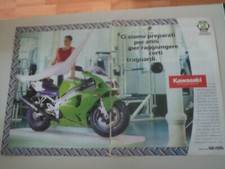 advertising Pubblicità 1996 MOTO KAWASAKI NINJA ZX-7R ZX-7 R