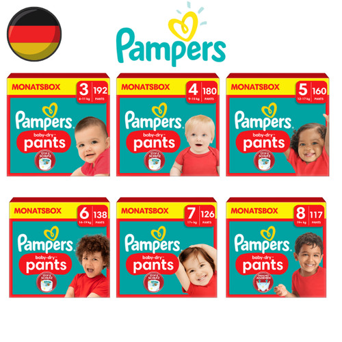 Pampers baby pants dry - baby,