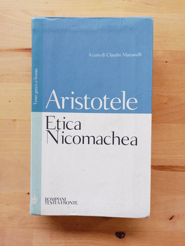 Aristotele etica nicomachea - -,