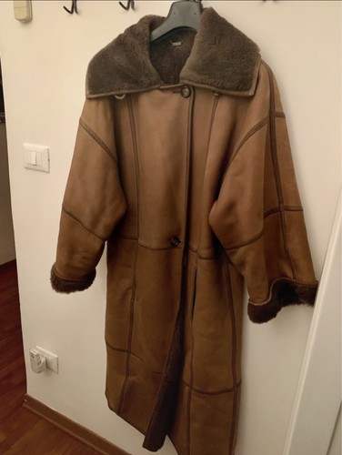 Cappotto montone vintage - montone, donna
