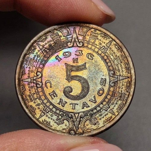 Centavos 1936 messico - 5,