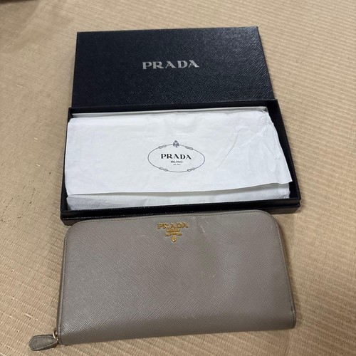Portafoglio lungo prada pelle - prada,