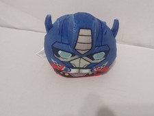 Tee Turtle Transformers 3 pollici peluche reversibile Optimus Prime, Optimus Primal