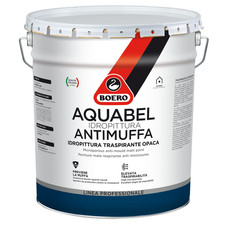 Boero AQUABEL Idropittura Antimuffa Traspirante Bianca Opaca 14 LT