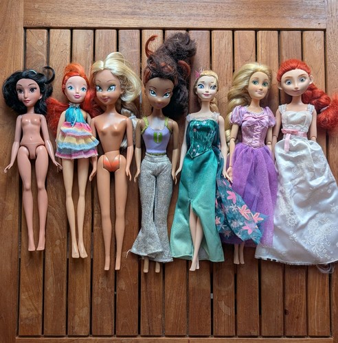 Bambole rapunzel frozen - rapunzel,