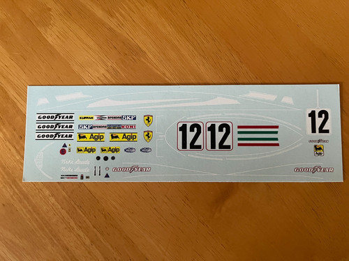 Indycals ferrari 312t lauda - -,