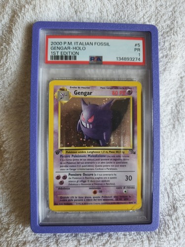 Nintendo gengar fossil 1ª - nintendo,