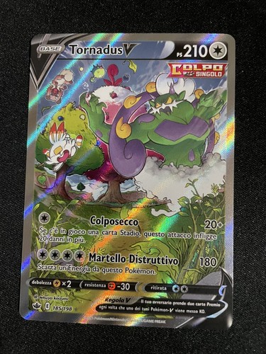 Carta pokémon tornadus - tornadus, ita
