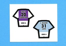 CALCIO 2001 -Merlin's- Figurina-Sticker - CHIESA-INZAGHI -MAGLIA-New