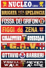 GENOA 2° SET 8 ADESIVI