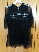 Completo bimba tg S (36) 9 anni Coconudina gonna + maglietta colore nero 