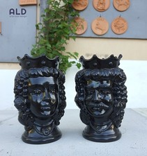 Teste di moro in terracotta