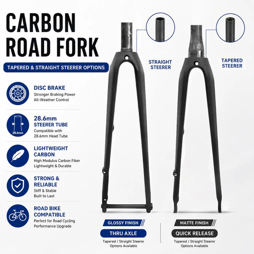 Forcella bici strada - , carbonio