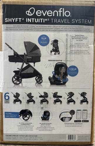 Evenflo shyft intuiti travel - shyft,