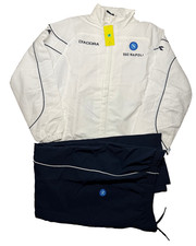 Giacca Felpa SSC Napoli Diadora vintage 2007 2008 XL *BNWT* Tracktop Hamsik