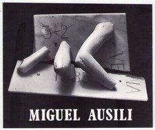 Invito mostra MIIGUEL AUSILI. Casa Argentina - ROMA 14/29 Novembre 1985