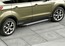 Pedane minigonne laterali con ABE per Ford Kuga 2008-2013 Advanced