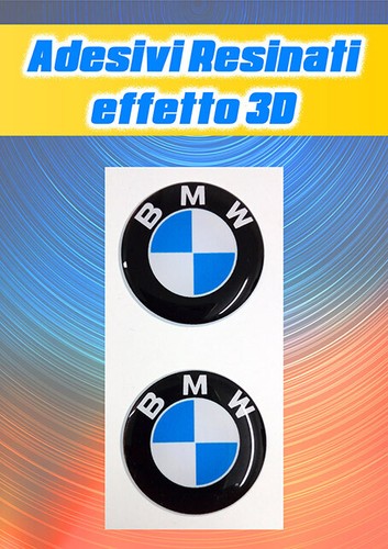 Adesivi logo bmw - 2, resinati