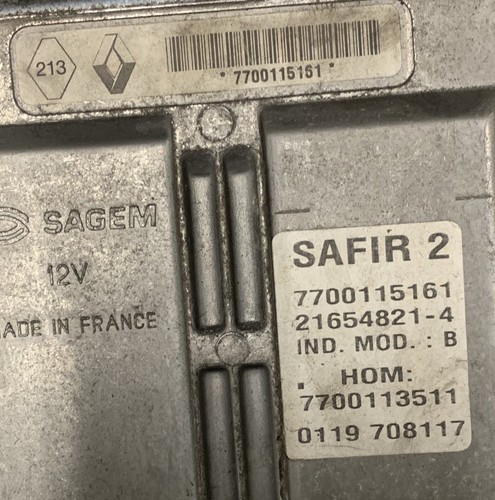 Calculateur safir twingo 1l2 - safir,