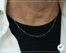 Collana catena in acciaio inox