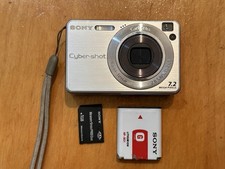 Sony Cyber-Shot DSC-W120 7,2 megapixel fotocamera digitale con zoom 4x argento fotocamera digitale