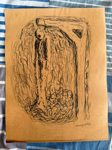 Rene magritte quadro disegno - magritte,