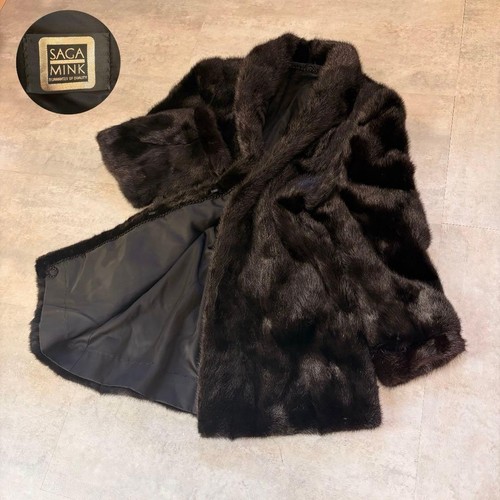 Cappotto pelliccia visone saga - cappotto,