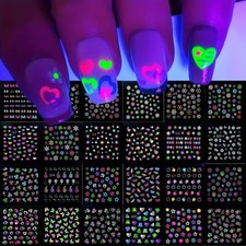 Adesivi Nail Art Fluorescenti