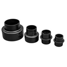 Kit 4 pz adattatori riduzioni per aspiratori e aspiratrucioli